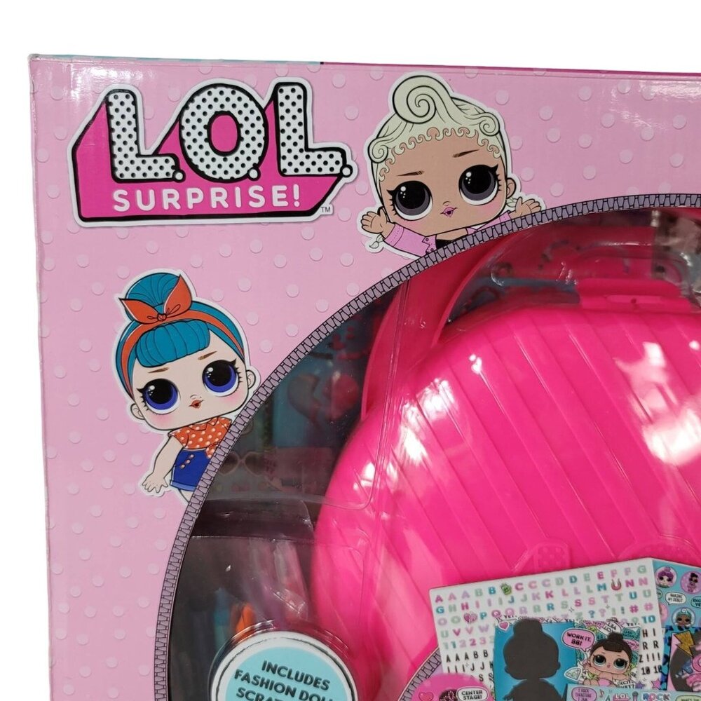 LOL Surprise! Ultimate Stylin' Studio Carrying Case Stickers 400+ Pieces NEW - Picture 2 of 11